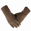 Faux Suede Gloves