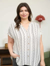 Geo Pattern Button Top