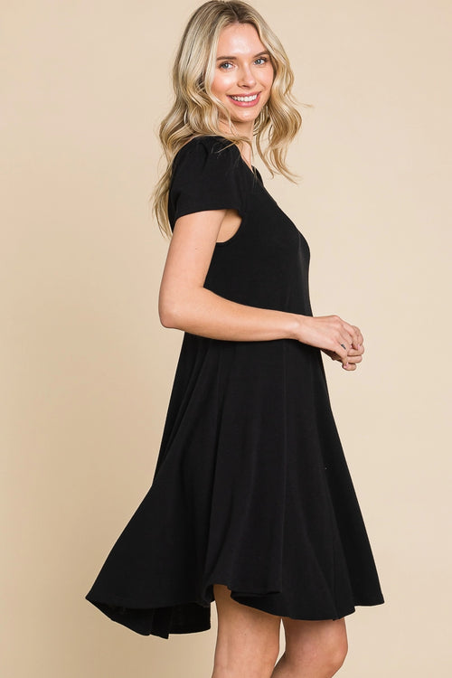 Swing Dress - Black