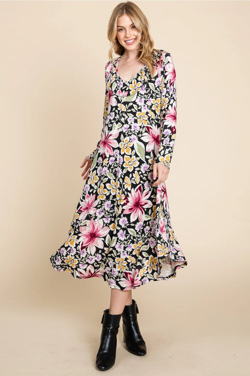 Secret Garden Midi Dress