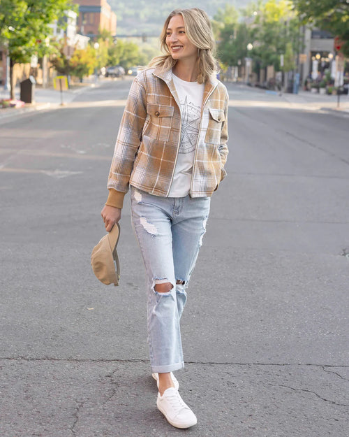 Flannel Plaid Jacket