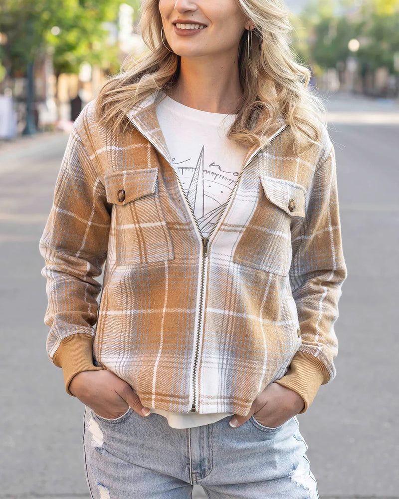 Flannel Plaid Jacket