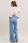 High Waist Trouser Wide Leg - Light