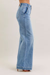 High Waist Trouser Wide Leg - Light