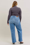 High Waist Trouser Wide Leg - Light