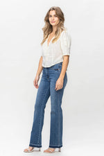 High Waist Tummy Control Release Hem Slim Boot