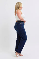 High Waist Straight Dark
