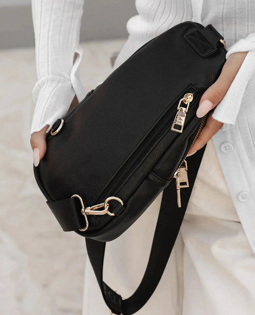 Bella Sling Bag - Black *SAMPLE SALE PRE-ORDER 25% off*
