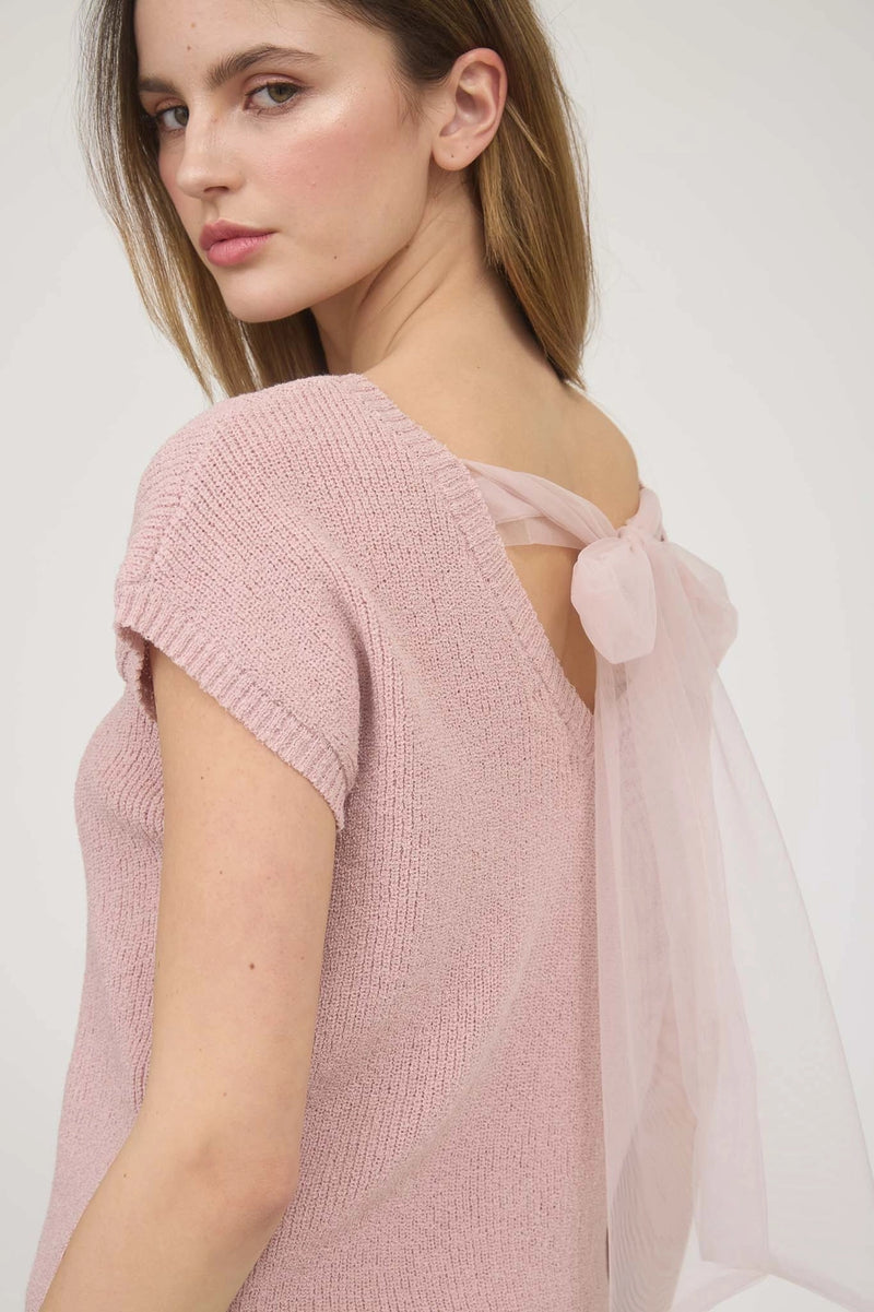 Bow Back Sweater