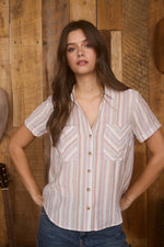 Stripe Button Down