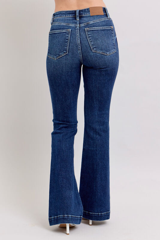 High Waist Trouser Flare DK