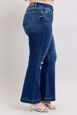 High Waist Trouser Flare DK