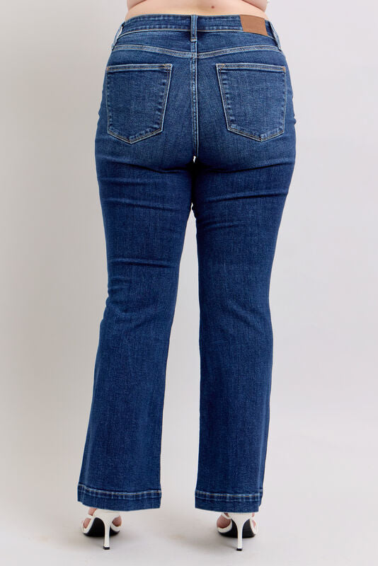 High Waist Trouser Flare DK