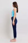 High Waist Boyfriend Dark