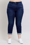 High Waist Boyfriend Dark