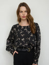 Bow Pattern Blouse