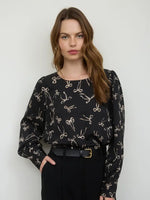 Bow Pattern Blouse