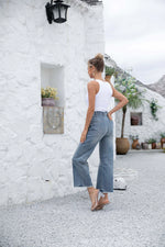 Patch Pocket Bamboo Jeans