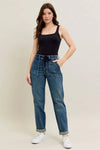 High Waist Vintage Wash Jogger