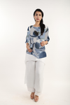 Gauze Abstract Blouse