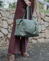 Harris Travel Bag - Light Khaki *SAMPLE SALE PRE-ORDER 25% off*