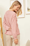 Casual Ribbed Top