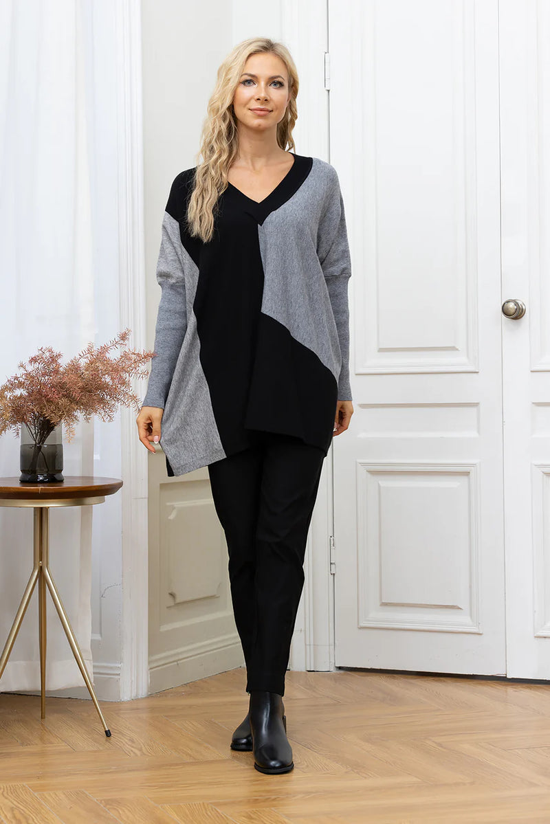 Cassadee Colour Block Sweater