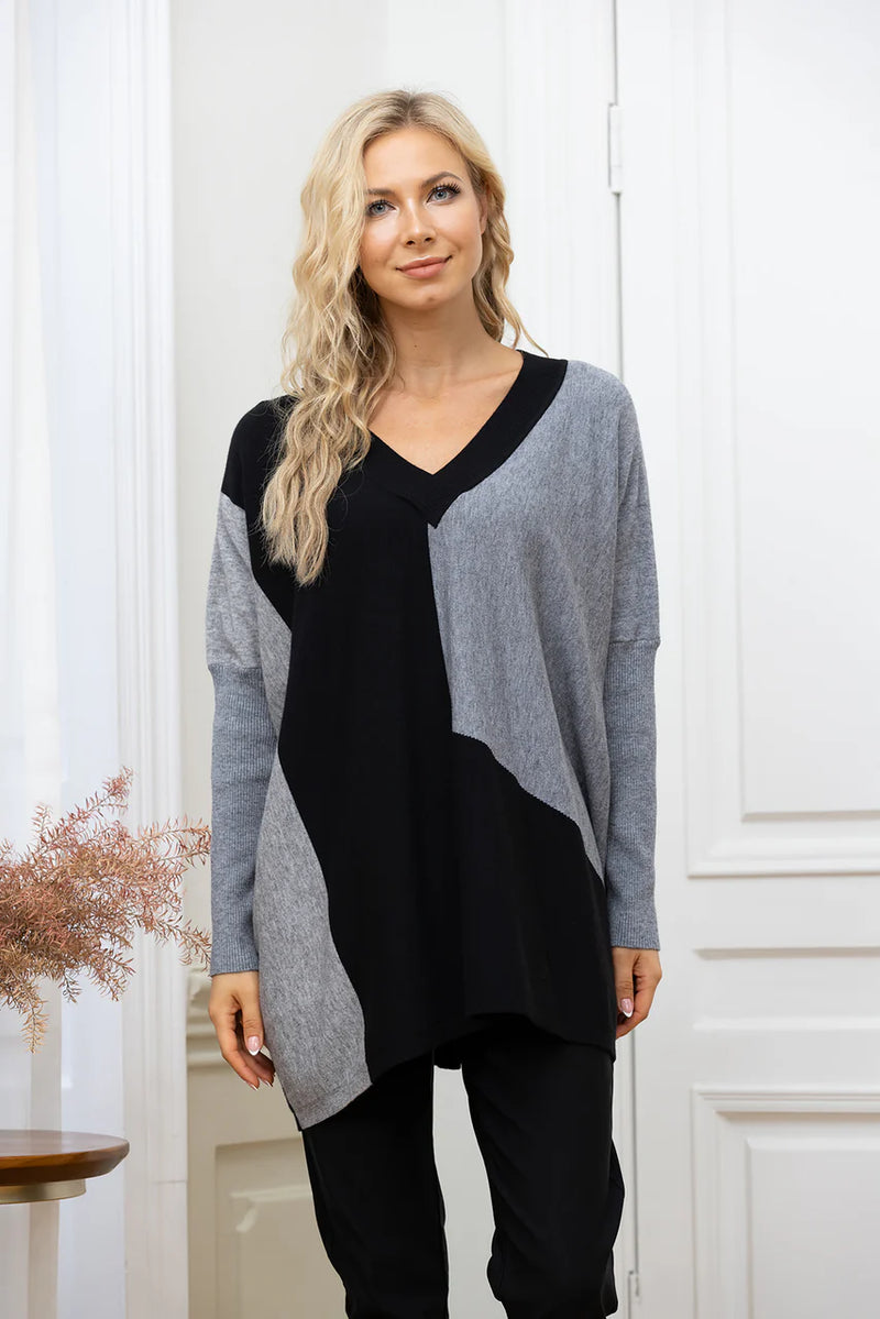 Cassadee Colour Block Sweater