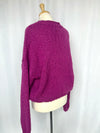 Mock Neck Loose Knit Sweater