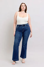 High Waist Trouser Flare DK