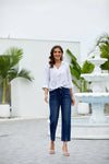 Front Seam Bamboo Jeans