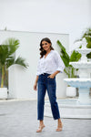 Front Seam Bamboo Jeans