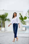 Front Seam Bamboo Jeans