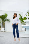 Front Seam Bamboo Jeans