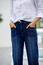Front Seam Bamboo Jeans