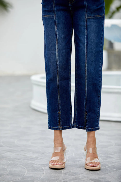 Front Seam Bamboo Jeans