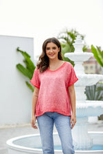 Breezy Linen Tee