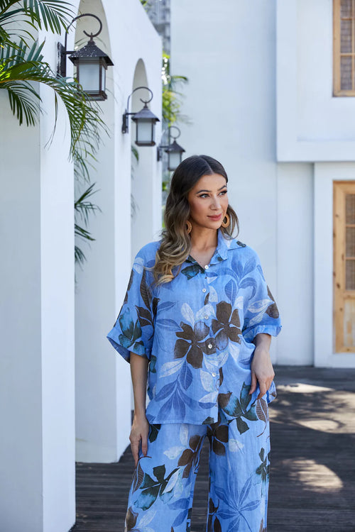 Pia Linen Top