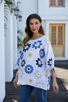 Daisy Boatneck Tee