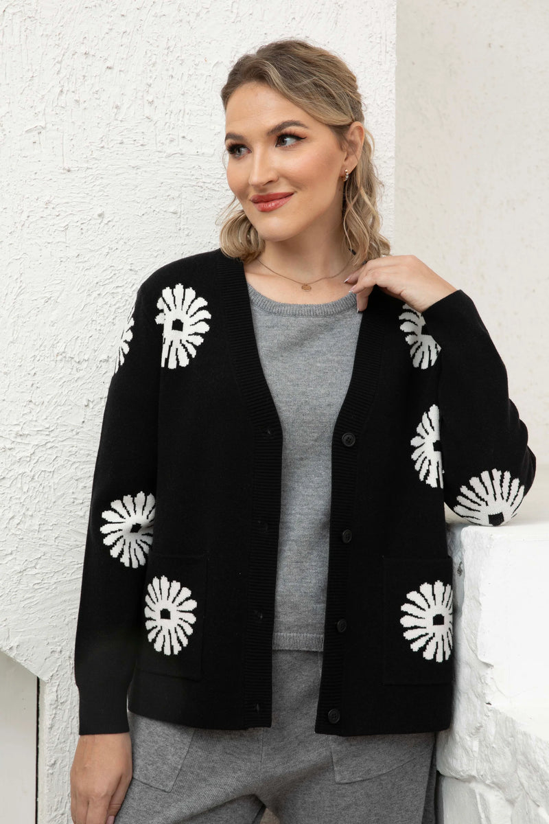 Blooming Petals Cardigan