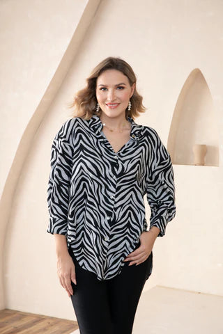 Jersey Button Down