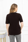 Anastasia Cable Knit Mocha LRG/XL