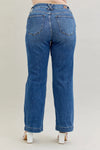 High Waist Double Button Wide Leg MD