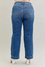 High Waist Double Button Wide Leg MD