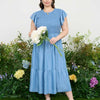 Chambray Midi Dress