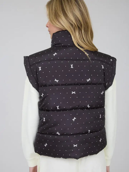 Bow Puffer Vest
