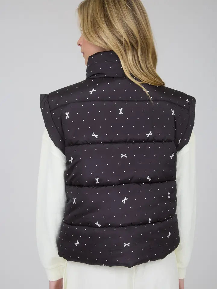 Bow Puffer Vest