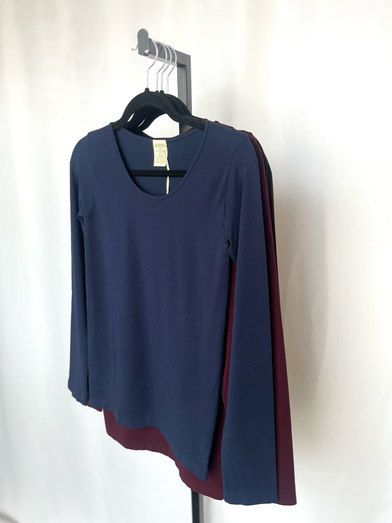 Bamboo Long Sleeve Layering Top