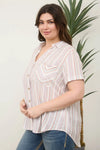 Stripe Button Down