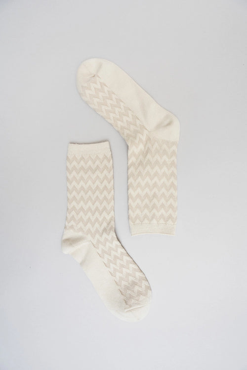 Zig Zag Boho Socks